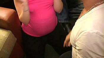 Little pregnant MILF licks Natasha's cunt Watches her squirt Longest upload
