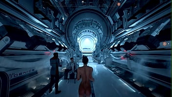 Naked Female Character in Mass Effect Andromeda